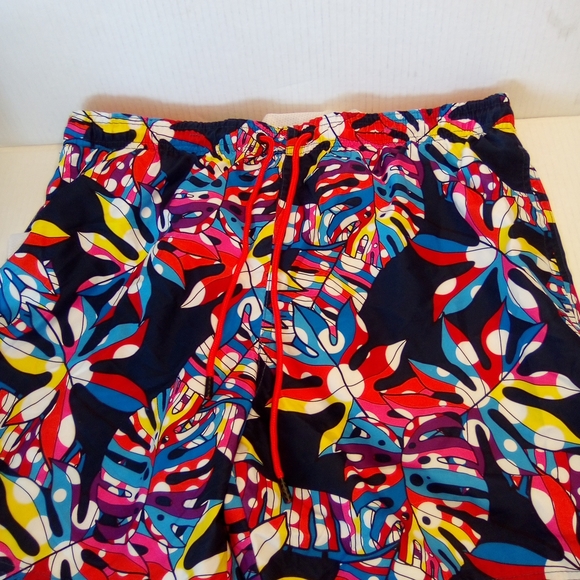Colorful Men's Swim Shorts - Picture 3 of 11